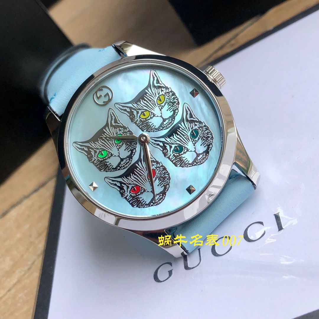 【渠道原单】Gucci古驰猫头鹰G-Timeless 系列女士 wrist watch ，38 毫米 / GUCCI KK17