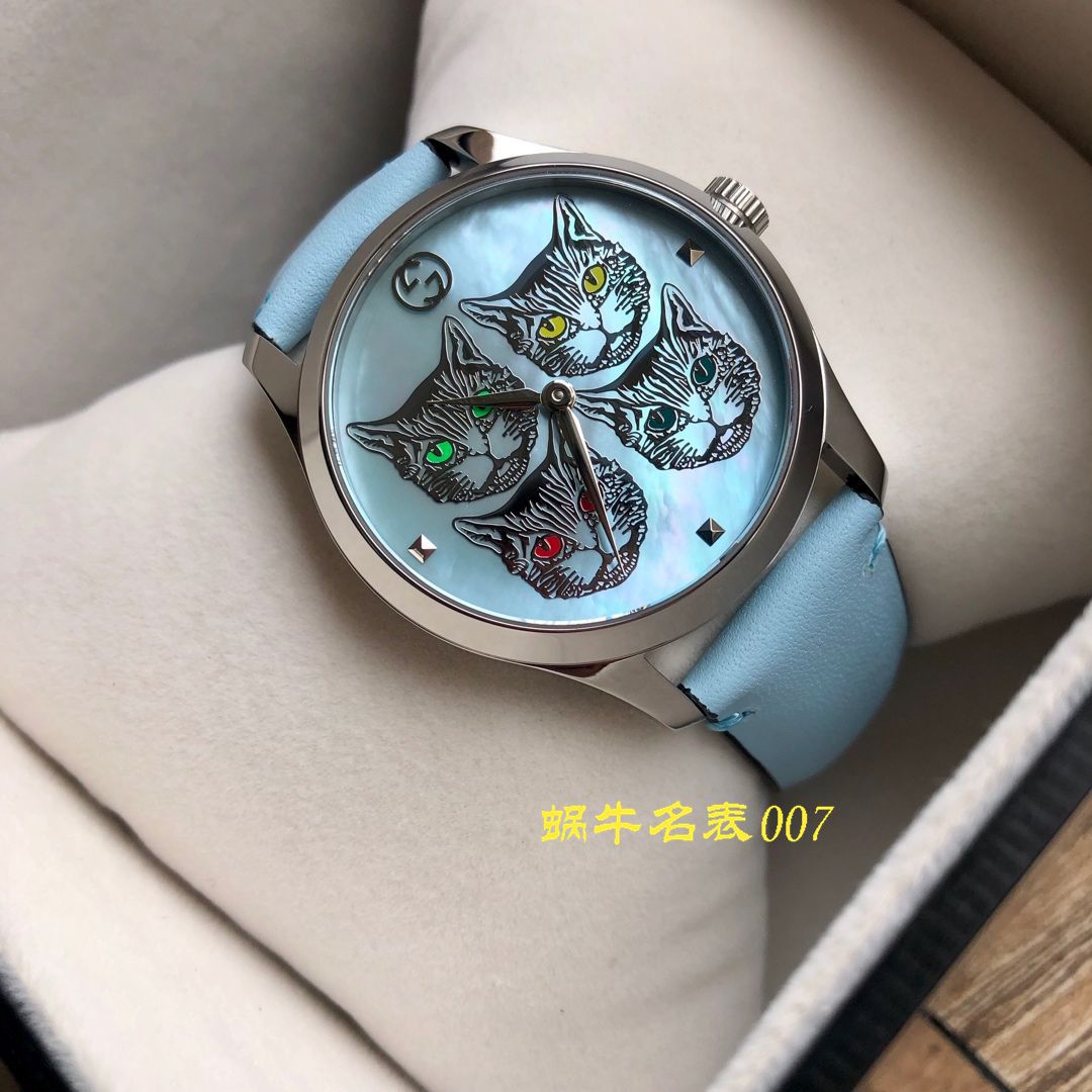 【渠道原单】Gucci古驰猫头鹰G-Timeless 系列女士 wrist watch ，38 毫米 / GUCCI KK17