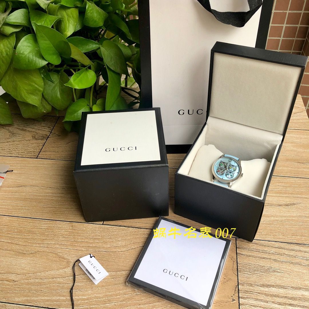 【渠道原单】Gucci古驰猫头鹰G-Timeless 系列女士 wrist watch ，38 毫米 / GUCCI KK17