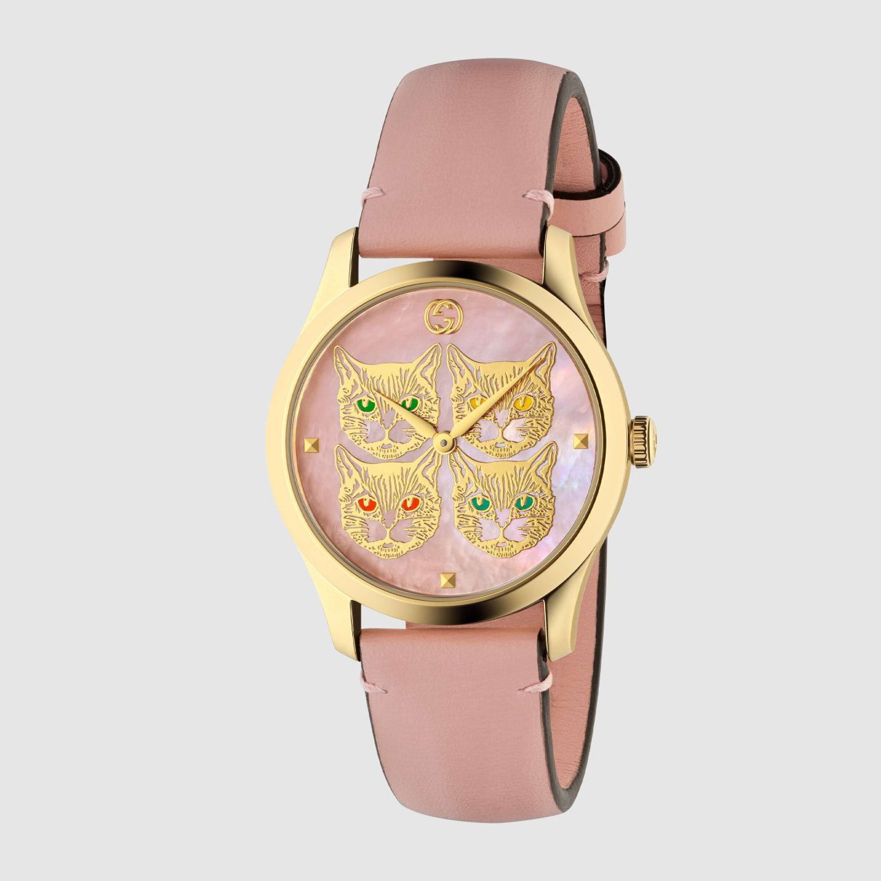 【渠道原单】Gucci古驰猫头鹰G-Timeless 系列女士 wrist watch ，38 毫米 / GUCCI KK17