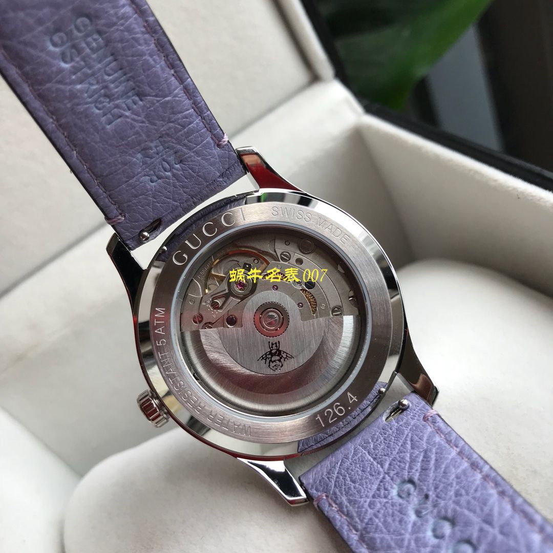 【Gucci渠道原单】古驰G-TIMELESS系列YA1264112猫头，YA1264113灵蛇女士 wrist watch  / GUCCIKK18