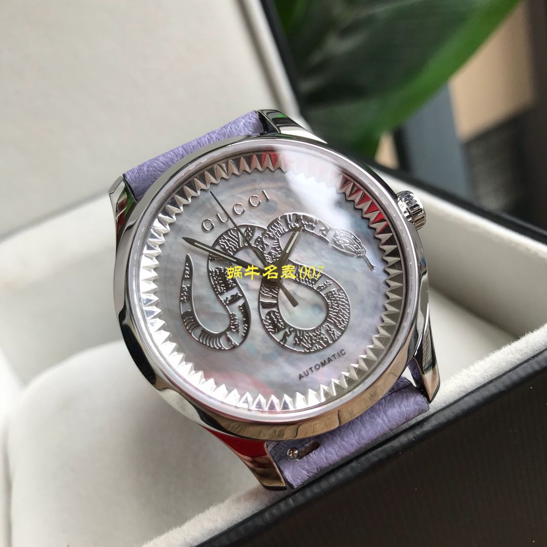 【Gucci渠道原单】古驰G-TIMELESS系列YA1264112猫头，YA1264113灵蛇女士 wrist watch  / GUCCIKK18