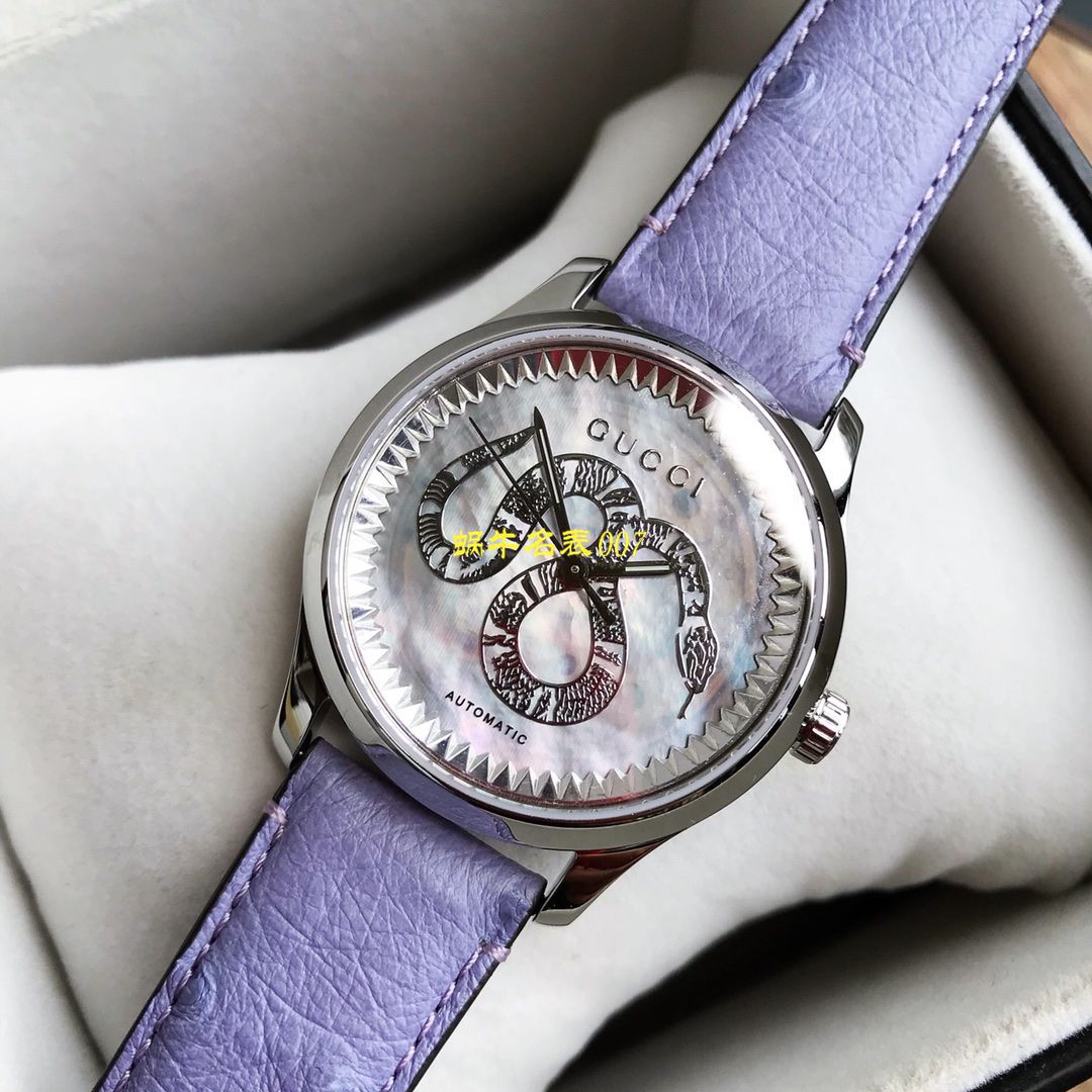 【Gucci渠道原单】古驰G-TIMELESS系列YA1264112猫头，YA1264113灵蛇女士 wrist watch  / GUCCIKK18