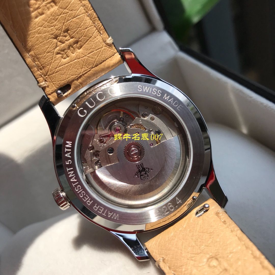 【Gucci渠道原单】古驰G-TIMELESS系列YA1264112猫头，YA1264113灵蛇女士 wrist watch  / GUCCIKK18