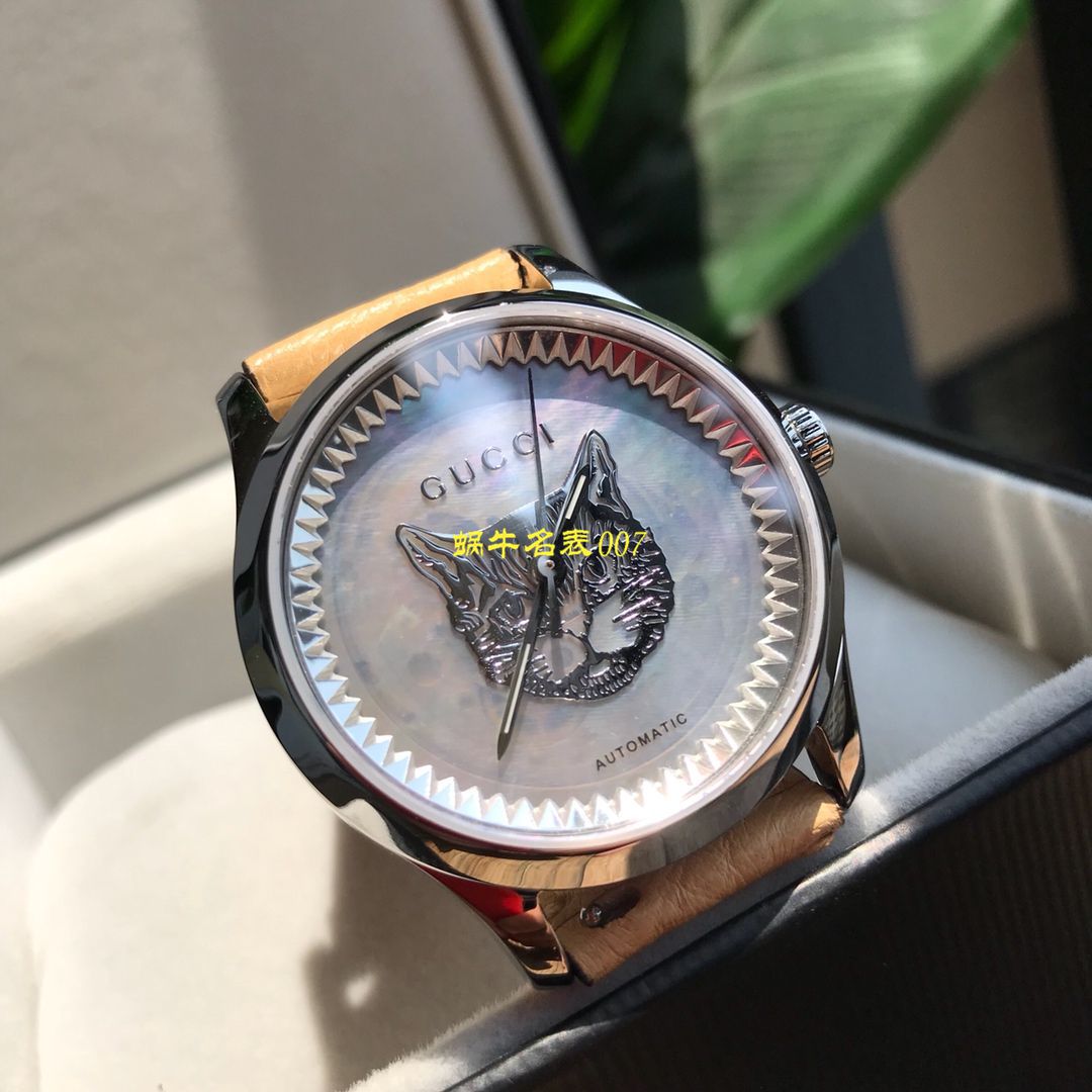 【Gucci渠道原单】古驰G-TIMELESS系列YA1264112猫头，YA1264113灵蛇女士 wrist watch  / GUCCIKK18