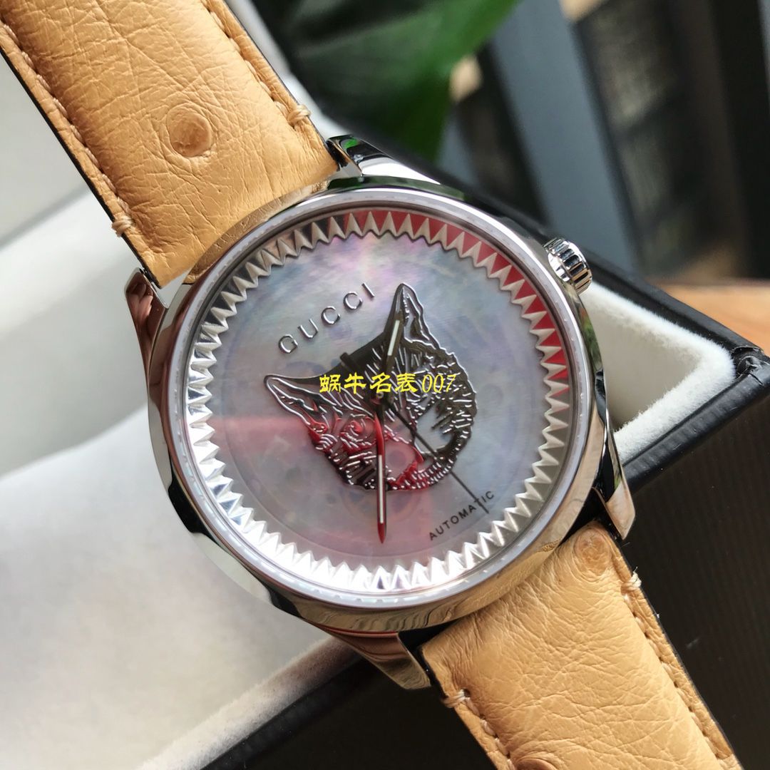 【Gucci渠道原单】古驰G-TIMELESS系列YA1264112猫头，YA1264113灵蛇女士 wrist watch  / GUCCIKK18