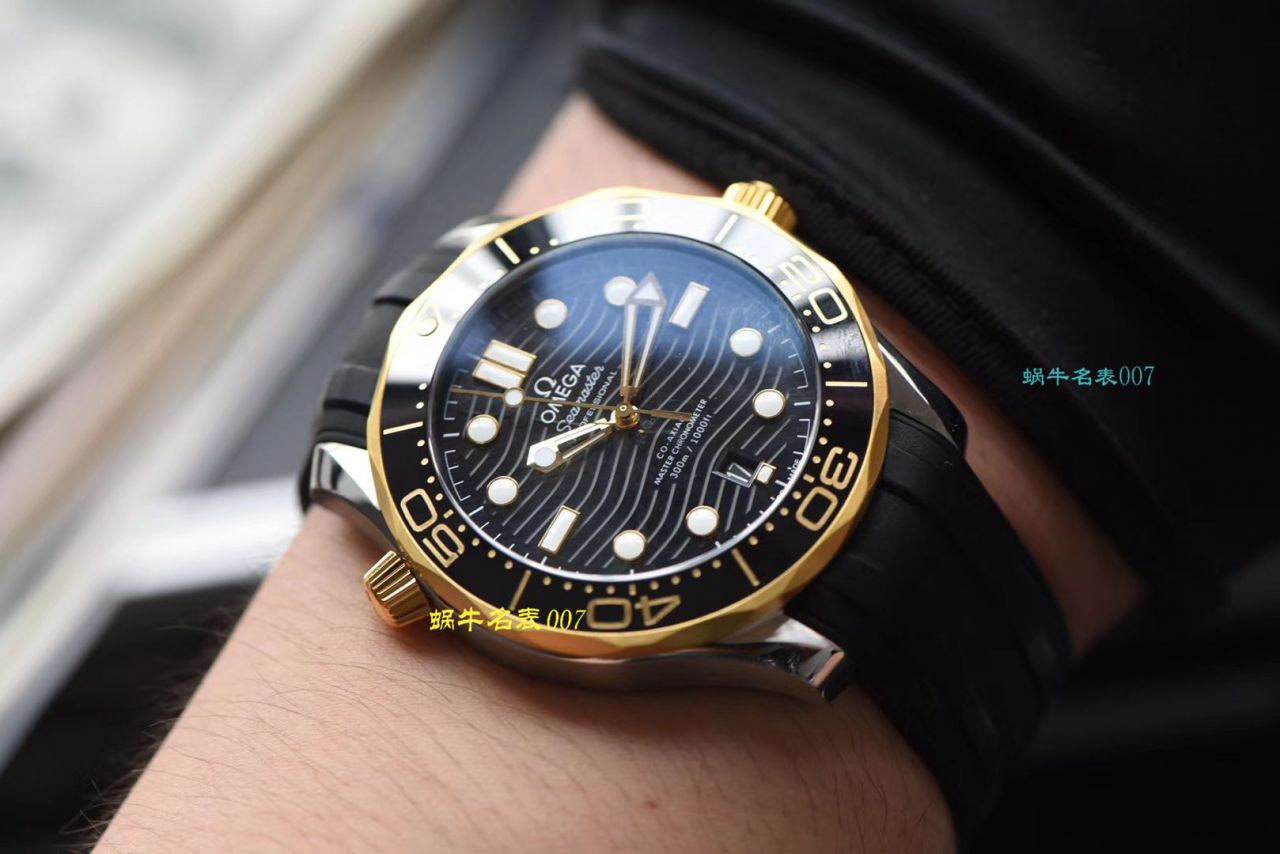 【VS Factory OMEGA复刻表】OMEGA新 Seamaster 300M间黄金系列210.20.42.20.01.002 wrist watch  / M601