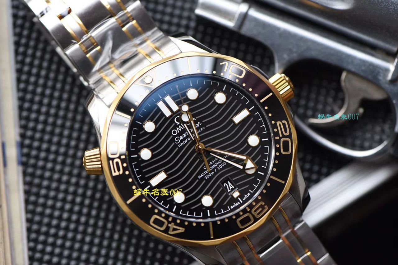 【VS Factory OMEGA复刻表】OMEGA新 Seamaster 300M间黄金系列210.20.42.20.01.002 wrist watch  / M601