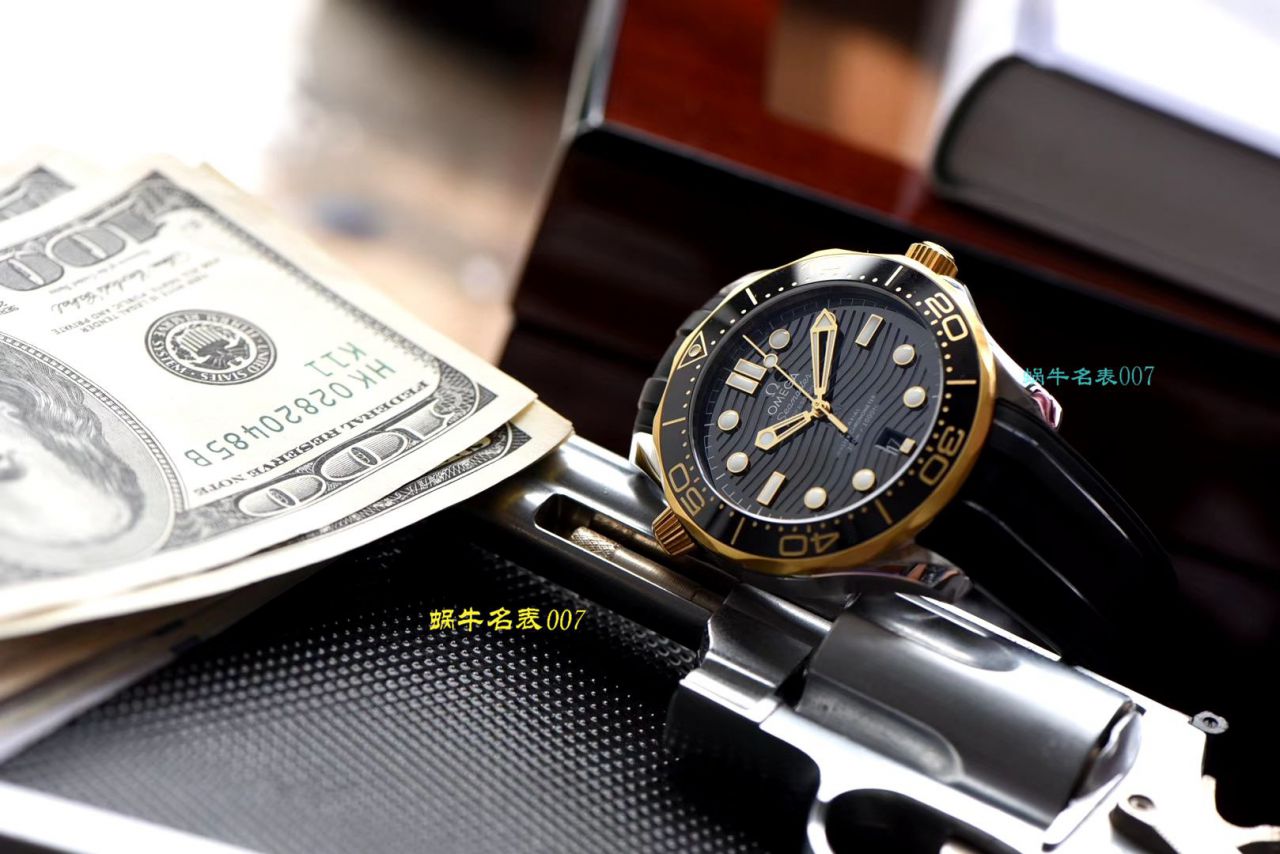 VS Factory OMEGA新 Seamaster 300M间黄金 top 复刻高仿手表210.22.42.20.01.001 wrist watch  / M602
