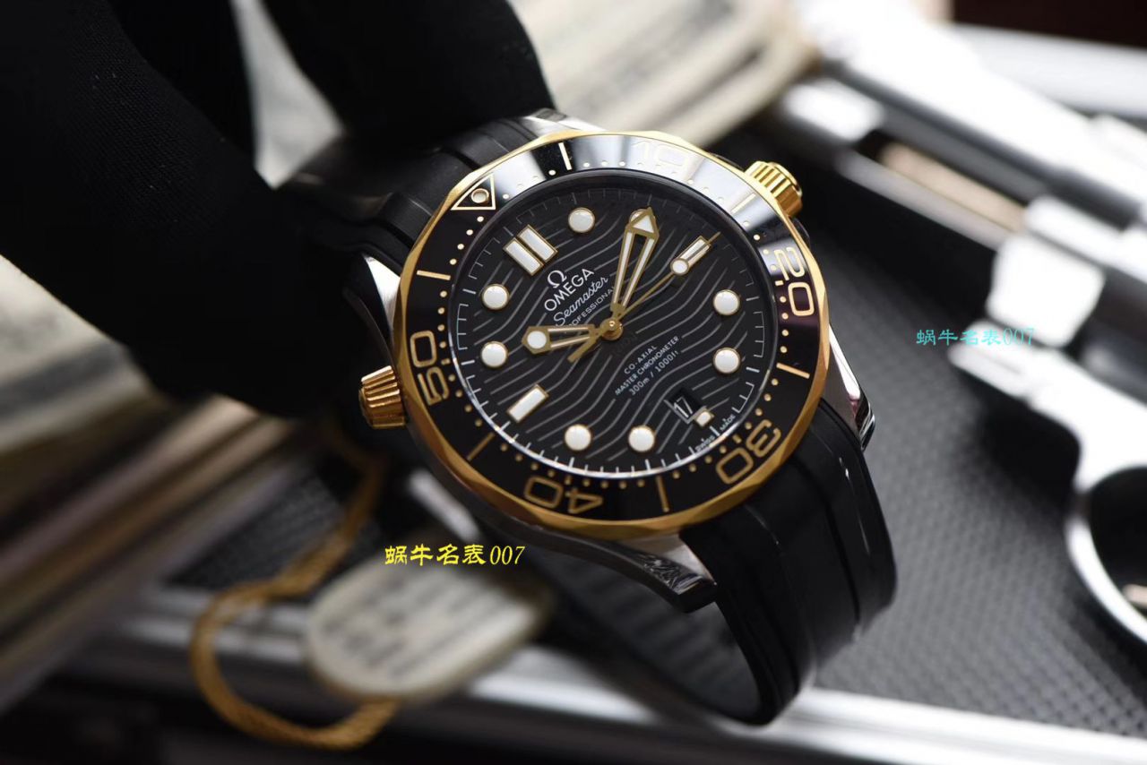 VS Factory OMEGA新 Seamaster 300M间黄金 top 复刻高仿手表210.22.42.20.01.001 wrist watch  / M602