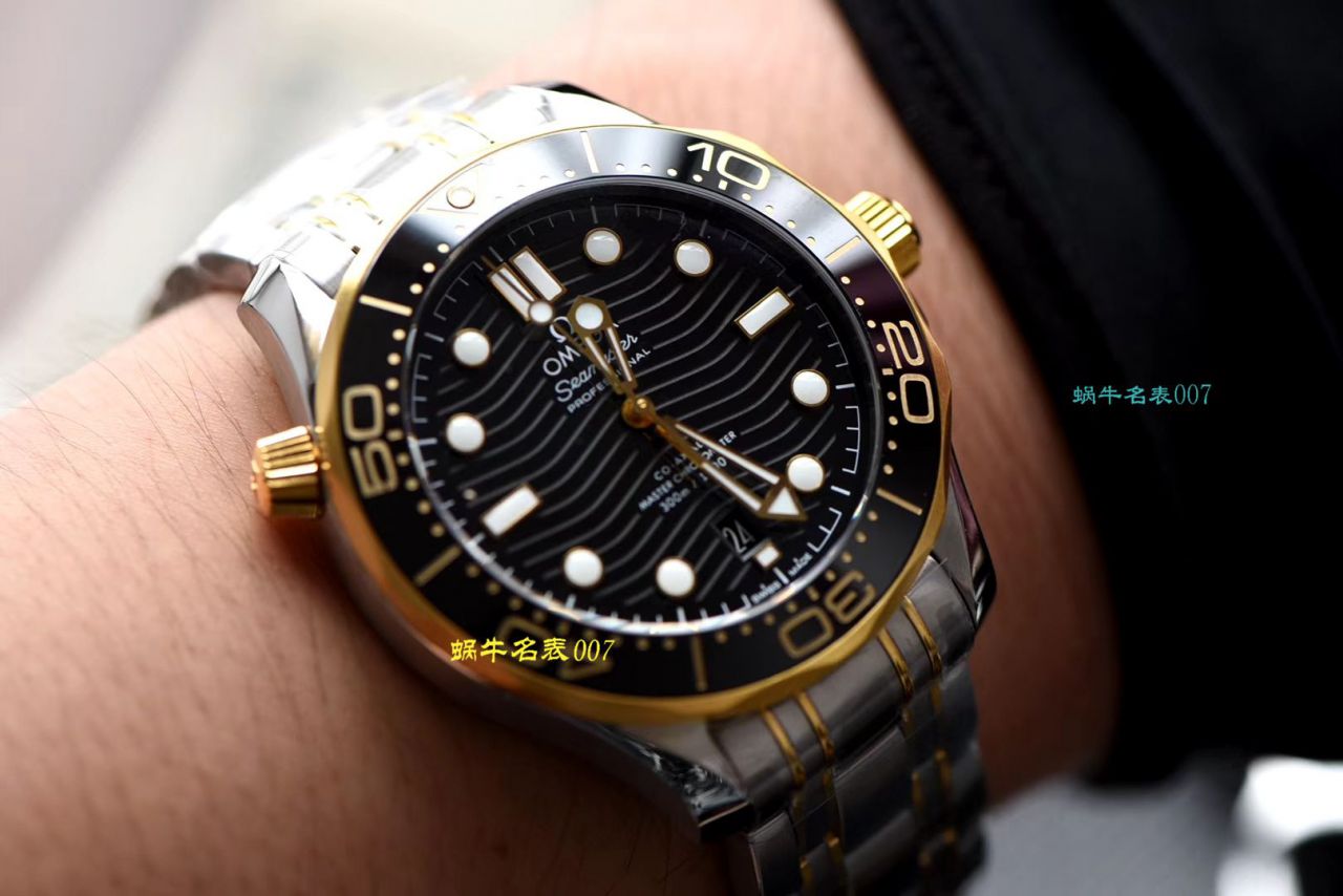 【VS Factory OMEGA复刻表】OMEGA新 Seamaster 300M间黄金系列210.20.42.20.01.002 wrist watch  / M601