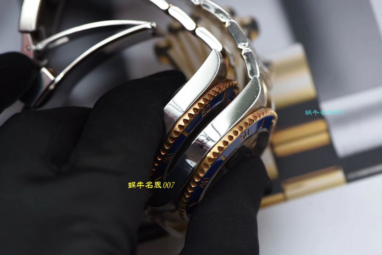 【AR Factory Rolex复刻高仿表】 Rolex  Submariner 型系列116613LB-97203 蓝盘 wrist watch (904钢间金蓝水鬼) / R369
