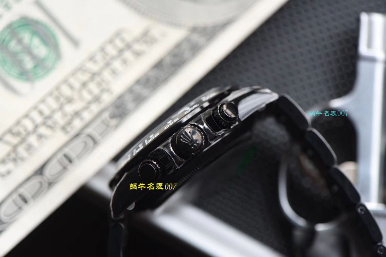 【台湾 Factory 复刻高仿手表】 Rolex  Cosmograph Daytona  Ditongna 系列116500LN超高颜值酷黑熊猫迪特别版 / R370