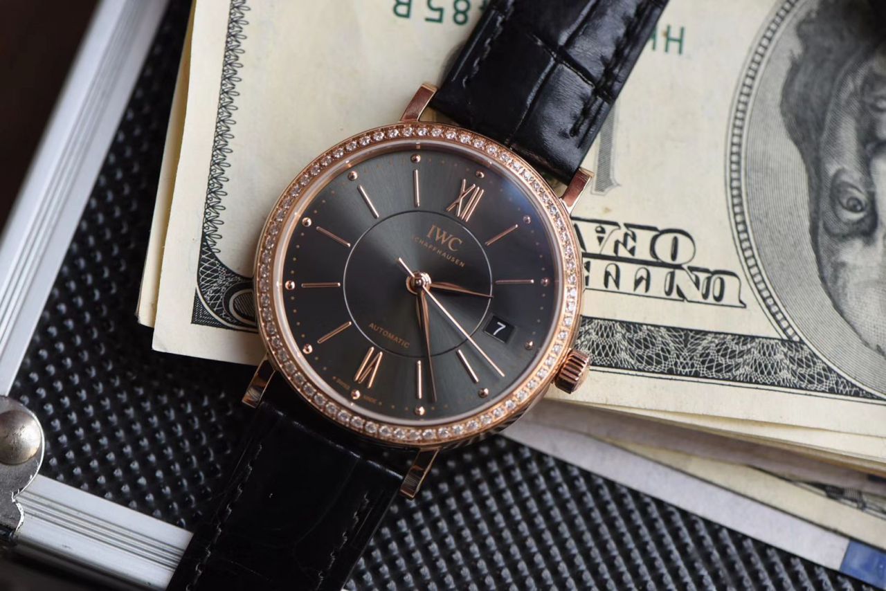 【 Video analysis M+ Factory 复刻手表】IWC IWC 表柏涛菲诺高仿IW458108女士 wrist watch  / M382