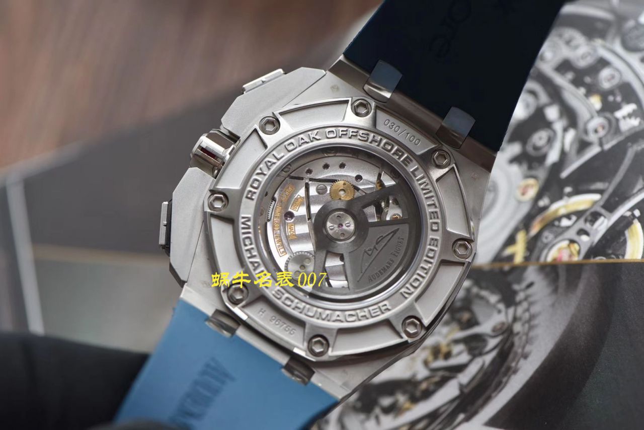 【 Video analysis N Factory 特价Audemars Piguet 舒马赫复刻高仿表】Audemars Piguet  Royal Oak Offshore 系列26568PM.OO.A021CA.01 wrist watch  / AP177