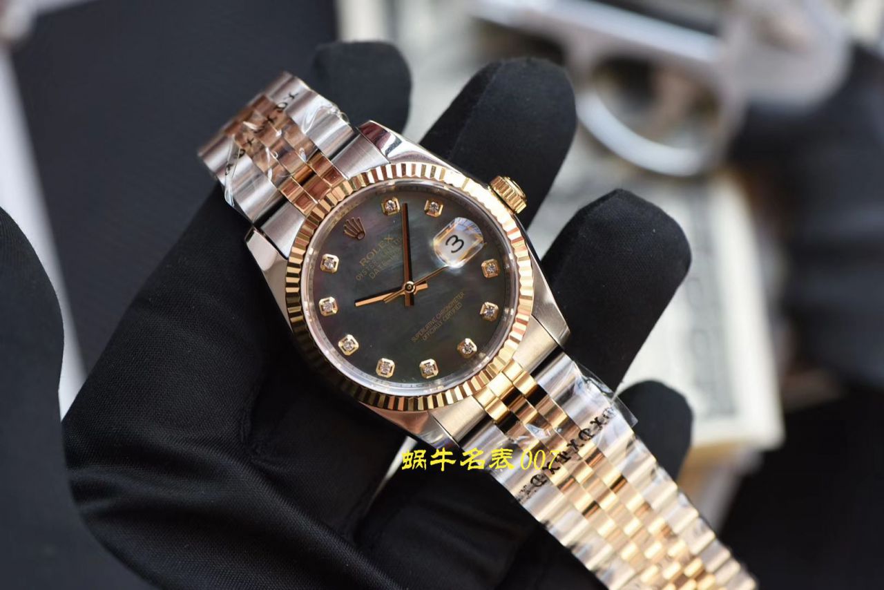【台湾 Factory  Rolex 复刻高仿女士手表】Rolex Rolex DateJust  Datejust 系列31/36mm男女装均有 / R372
