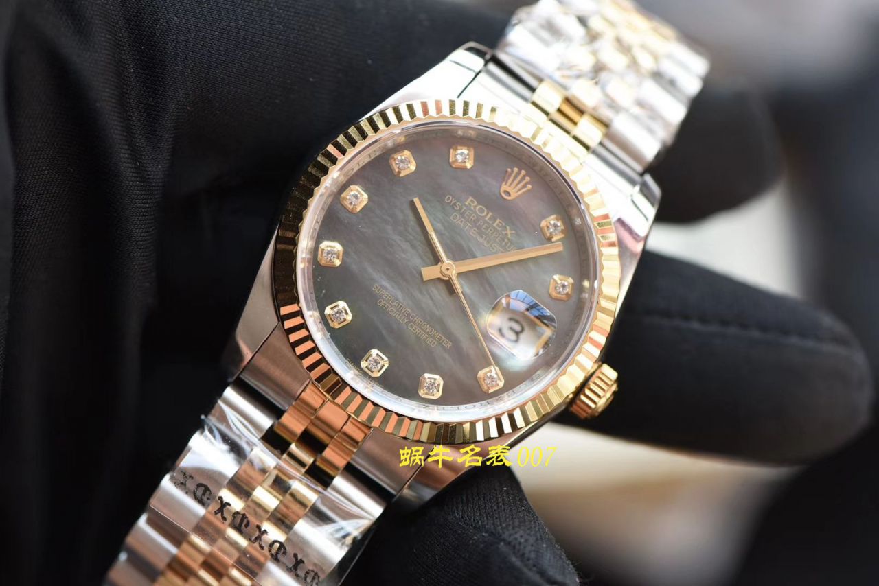 【台湾 Factory  Rolex 复刻高仿女士手表】Rolex Rolex DateJust  Datejust 系列31/36mm男女装均有 / R372