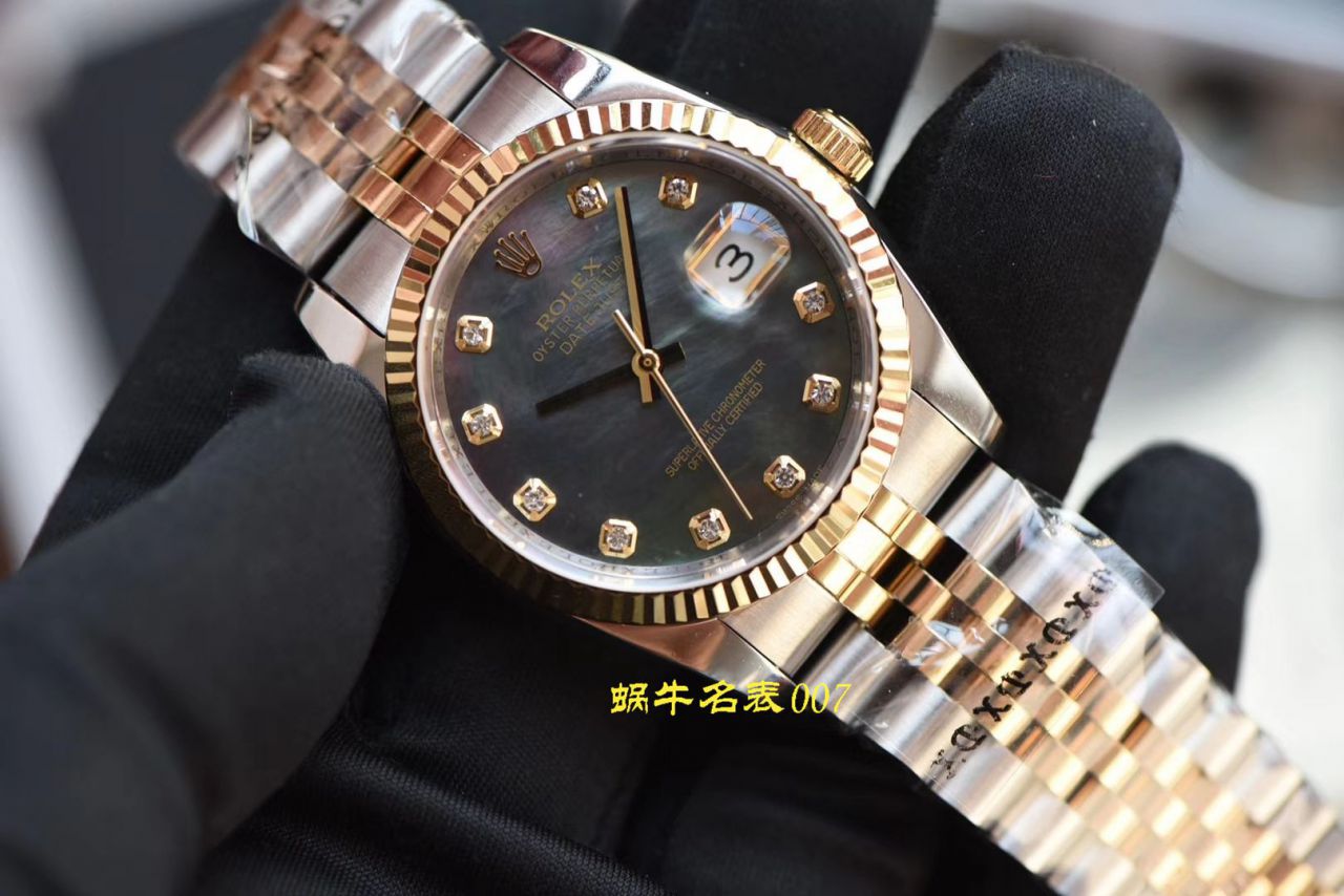 【台湾 Factory  Rolex 复刻高仿女士手表】Rolex Rolex DateJust  Datejust 系列31/36mm男女装均有 / R372
