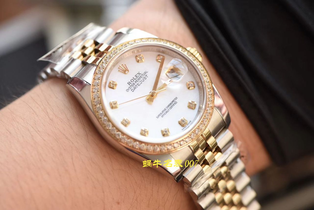 【台湾 Factory  Rolex 复刻高仿女士手表】Rolex Rolex DateJust  Datejust 系列31/36mm男女装均有 / R372