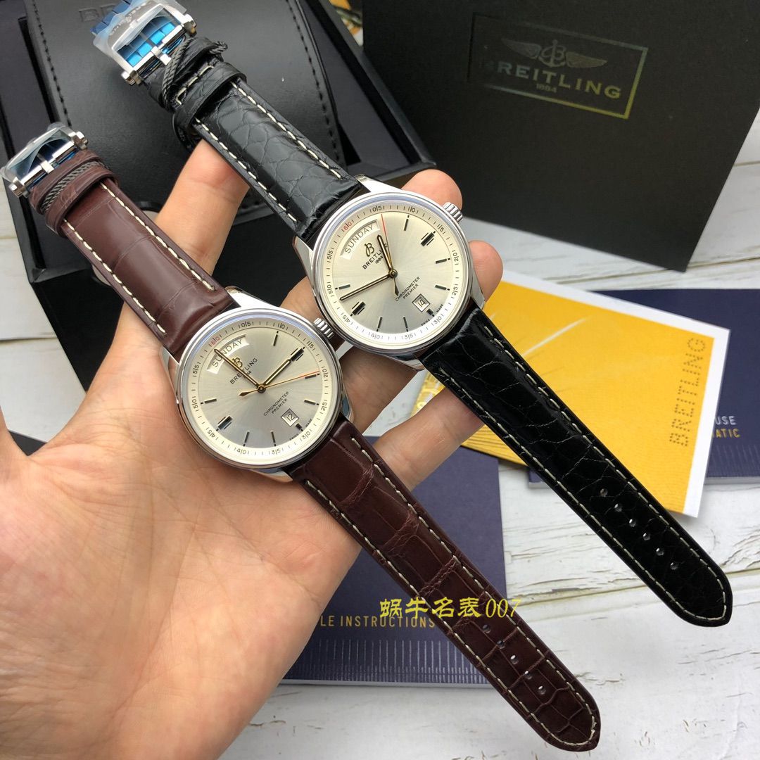 【Breitling渠道原单】 Breitling 璞雅系列A45340241B1P1 wrist watch  / BL110