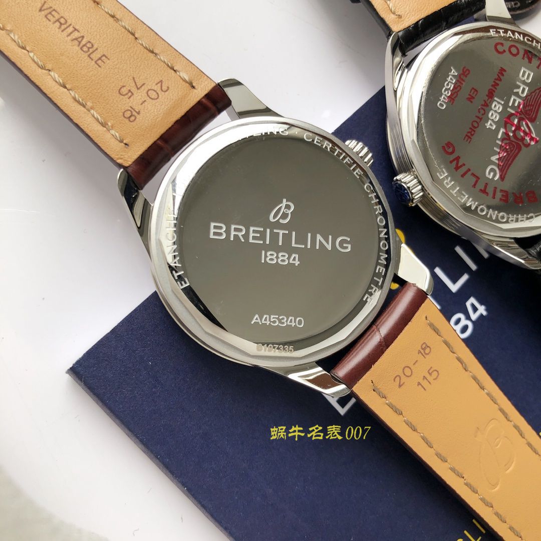 【Breitling渠道原单】 Breitling 璞雅系列A45340241B1P1 wrist watch  / BL110