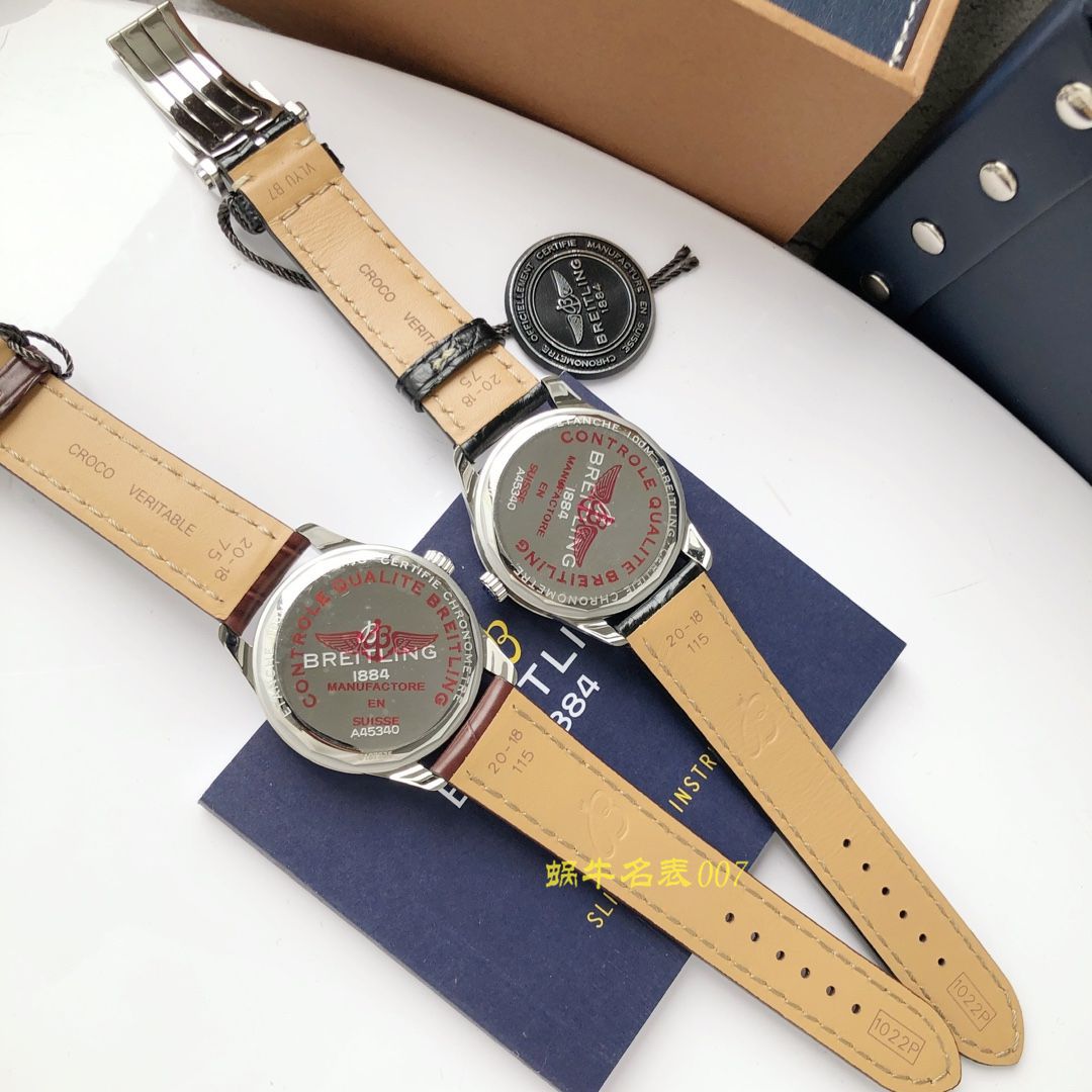 【Breitling渠道原单】 Breitling 璞雅系列A45340241B1P1 wrist watch  / BL110
