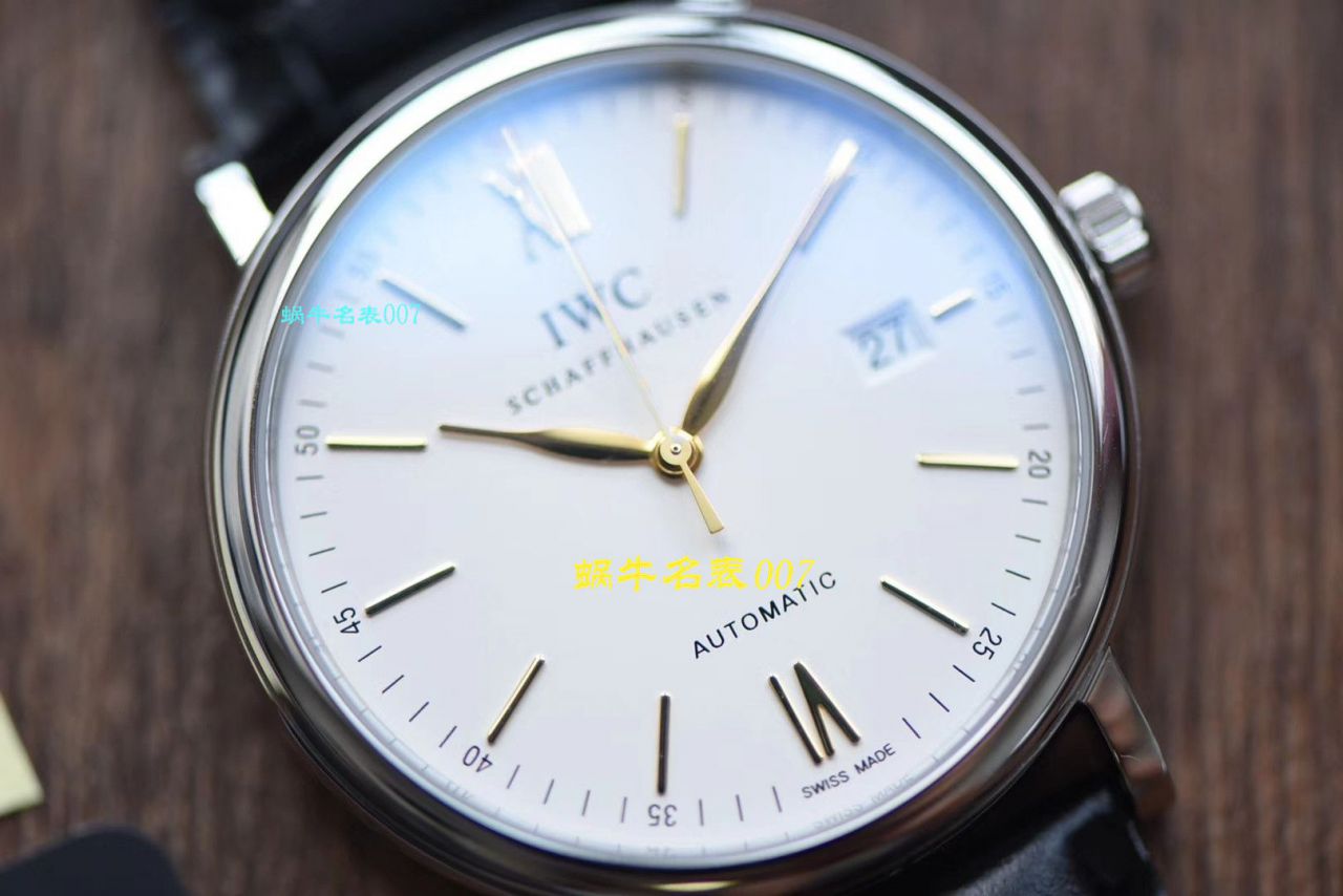 【 Video analysis  IWC 复刻表】V7 Factory IWC波涛菲诺重新定义高仿最高版本的波涛菲诺（IW356514，IW356504，IW356515，IW356502） / WG386