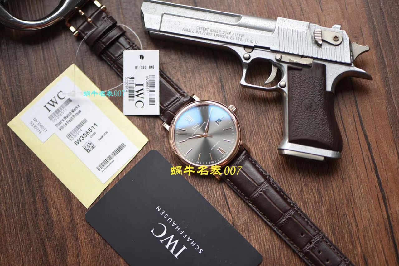 【 Video analysis V7 Factory IWC复刻表】 IWC 表柏涛菲诺高仿IW356511 wrist watch  / WG388