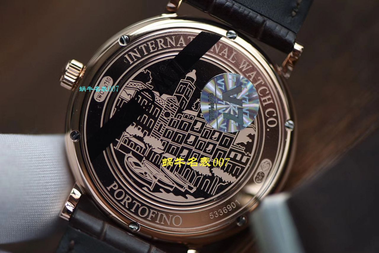 【 Video analysis V7 Factory IWC复刻表】 IWC 表柏涛菲诺高仿IW356511 wrist watch  / WG388