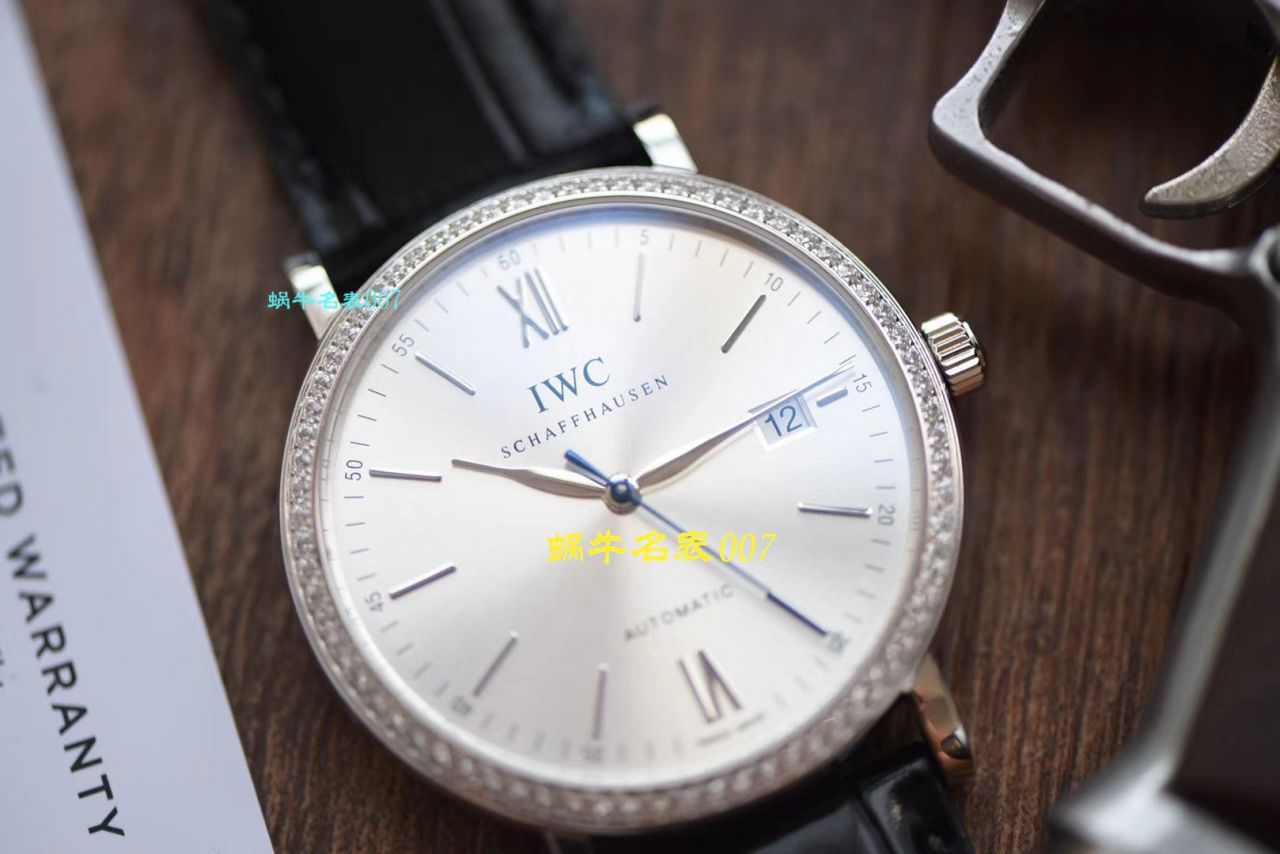 【 Video analysis V7 Factory IWC top 高仿复刻表】 IWC 表柏涛菲诺系列IW356514 wrist watch  / WG392