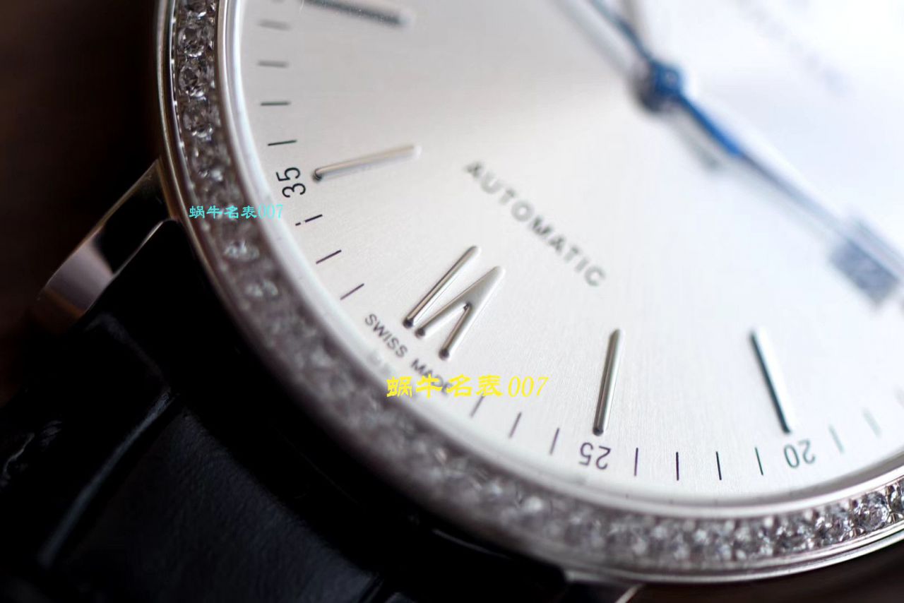 【 Video analysis V7 Factory IWC top 高仿复刻表】 IWC 表柏涛菲诺系列IW356514 wrist watch  / WG392