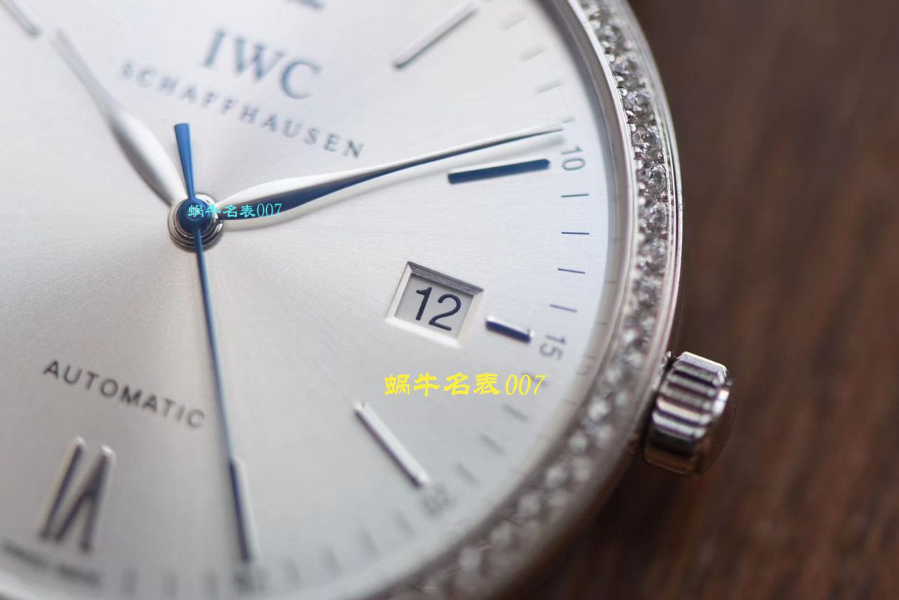 【 Video analysis V7 Factory IWC top 高仿复刻表】 IWC 表柏涛菲诺系列IW356514 wrist watch  / WG392