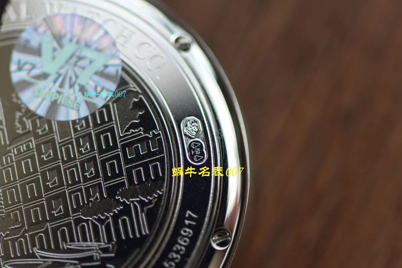【 Video analysis V7 Factory IWC top 高仿复刻表】 IWC 表柏涛菲诺系列IW356514 wrist watch  / WG392