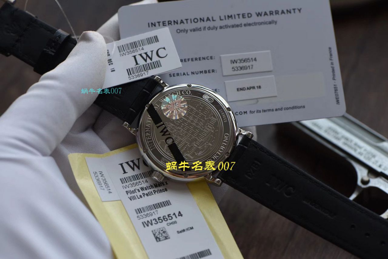 【 Video analysis V7 Factory IWC top 高仿复刻表】 IWC 表柏涛菲诺系列IW356514 wrist watch  / WG392