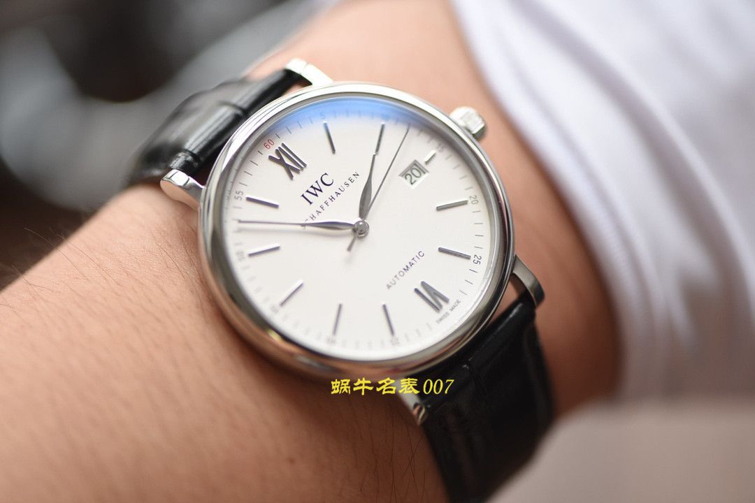 【 Video analysis V7 Factory IWC复刻高仿手表】 IWC 表柏涛菲诺系列IW356501 wrist watch  / WG398
