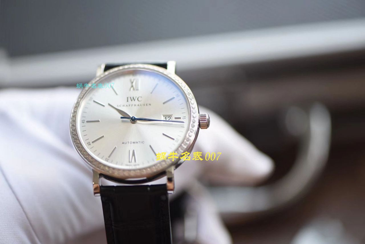 【 Video analysis V7 Factory IWC top 高仿复刻表】 IWC 表柏涛菲诺系列IW356514 wrist watch  / WG392