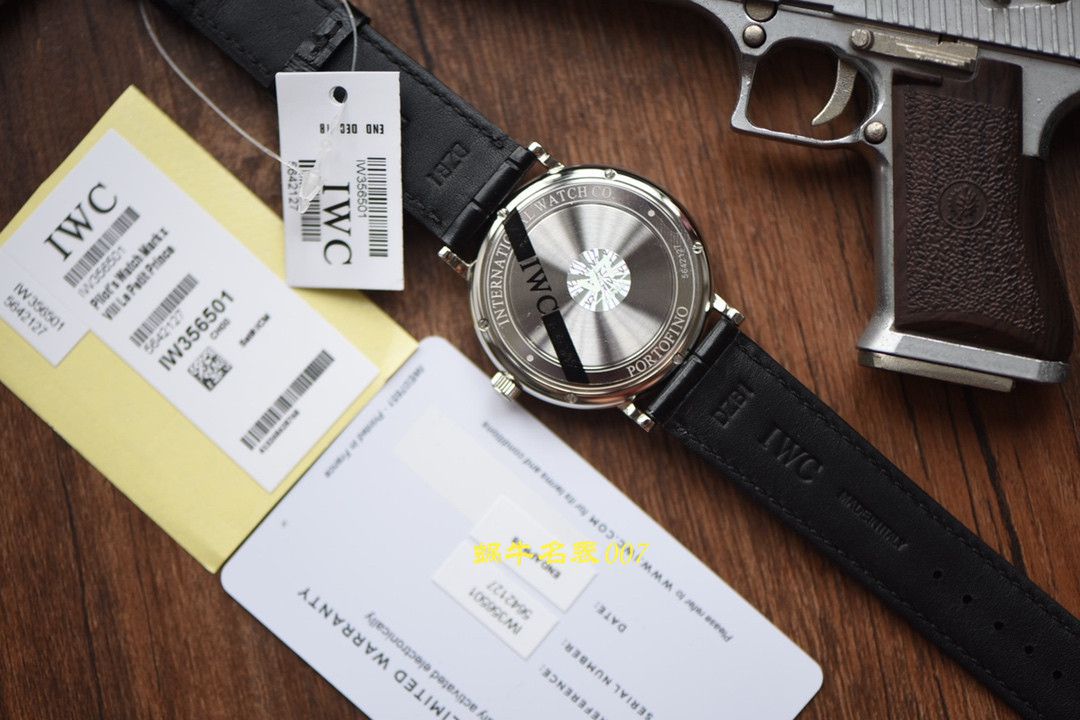 【 Video analysis V7 Factory IWC复刻高仿手表】 IWC 表柏涛菲诺系列IW356501 wrist watch  / WG398