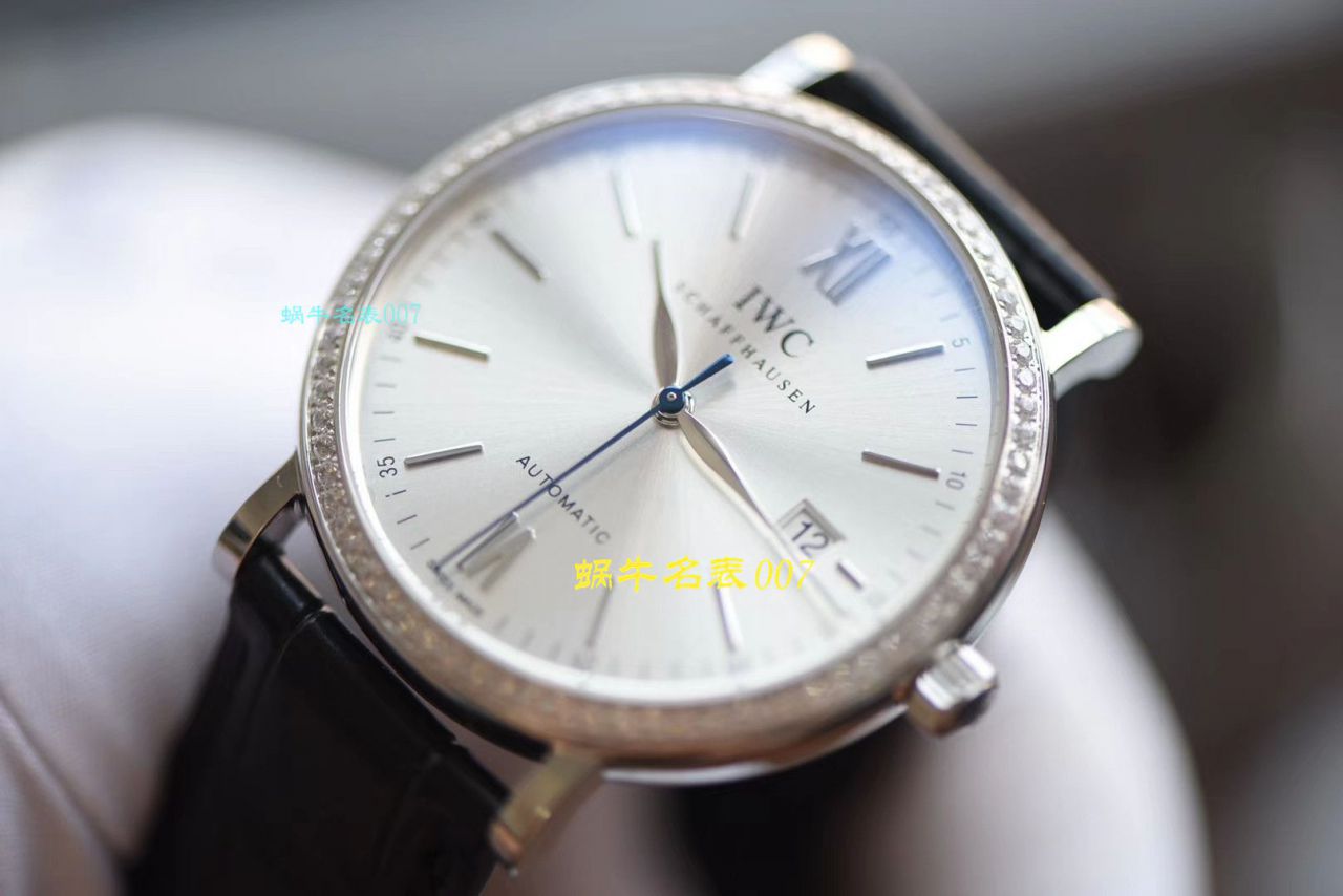 【 Video analysis V7 Factory IWC top 高仿复刻表】 IWC 表柏涛菲诺系列IW356514 wrist watch  / WG392