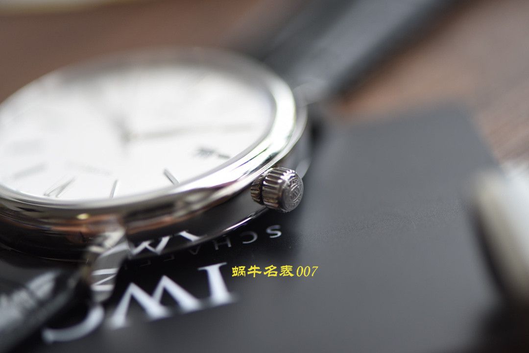 【 Video analysis V7 Factory IWC复刻高仿手表】 IWC 表柏涛菲诺系列IW356501 wrist watch  / WG398