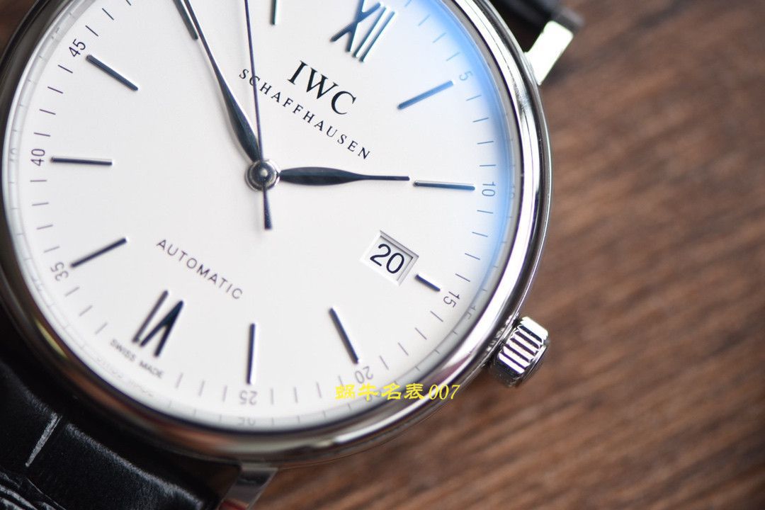 【 Video analysis V7 Factory IWC复刻高仿手表】 IWC 表柏涛菲诺系列IW356501 wrist watch  / WG398