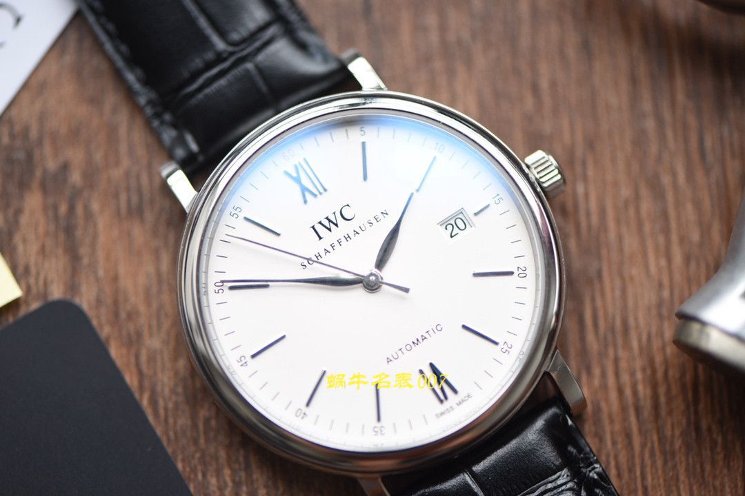 【 Video analysis V7 Factory IWC复刻高仿手表】 IWC 表柏涛菲诺系列IW356501 wrist watch  / WG398