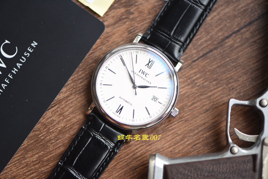 【 Video analysis V7 Factory IWC复刻高仿手表】 IWC 表柏涛菲诺系列IW356501 wrist watch  / WG398