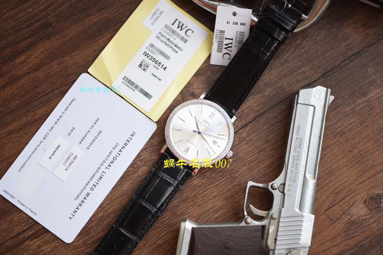 【 Video analysis V7 Factory IWC top 高仿复刻表】 IWC 表柏涛菲诺系列IW356514 wrist watch  / WG392