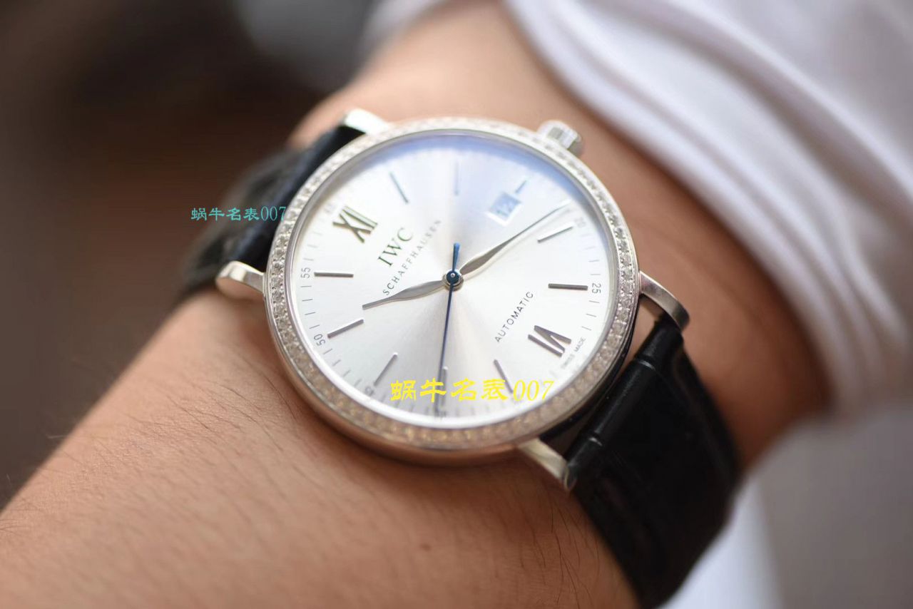 【 Video analysis V7 Factory IWC top 高仿复刻表】 IWC 表柏涛菲诺系列IW356514 wrist watch  / WG392