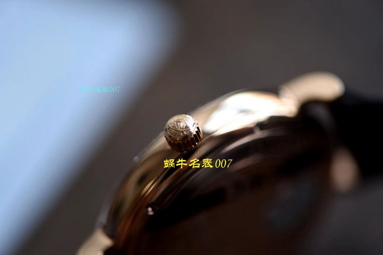 【 Video analysis V7 Factory IWC top 复刻表】 IWC 表柏涛菲诺高仿IW356516 wrist watch  / WG396