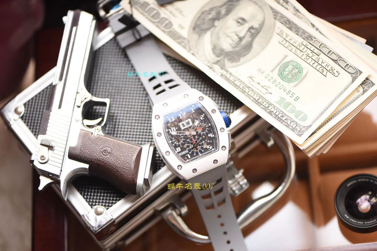 【 Video analysis KV Factory RICHARD MILLE复刻手表】 RICHARD MILLE 男士系列RM 011白色 Composite 限量款 wrist watch  / KVRM01199