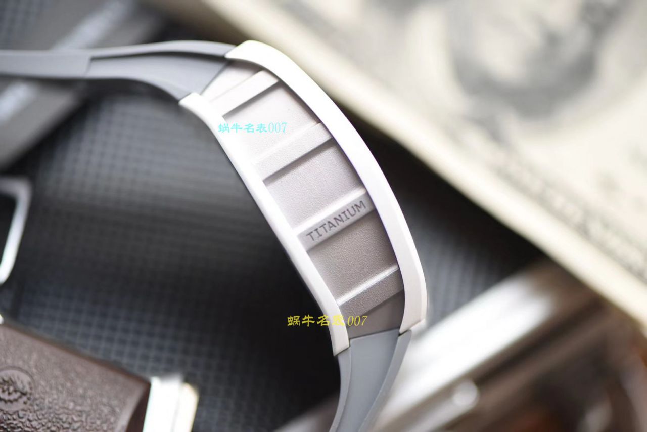 【 Video analysis KV Factory RICHARD MILLE复刻手表】 RICHARD MILLE 男士系列RM 011白色 Composite 限量款 wrist watch  / KVRM01199