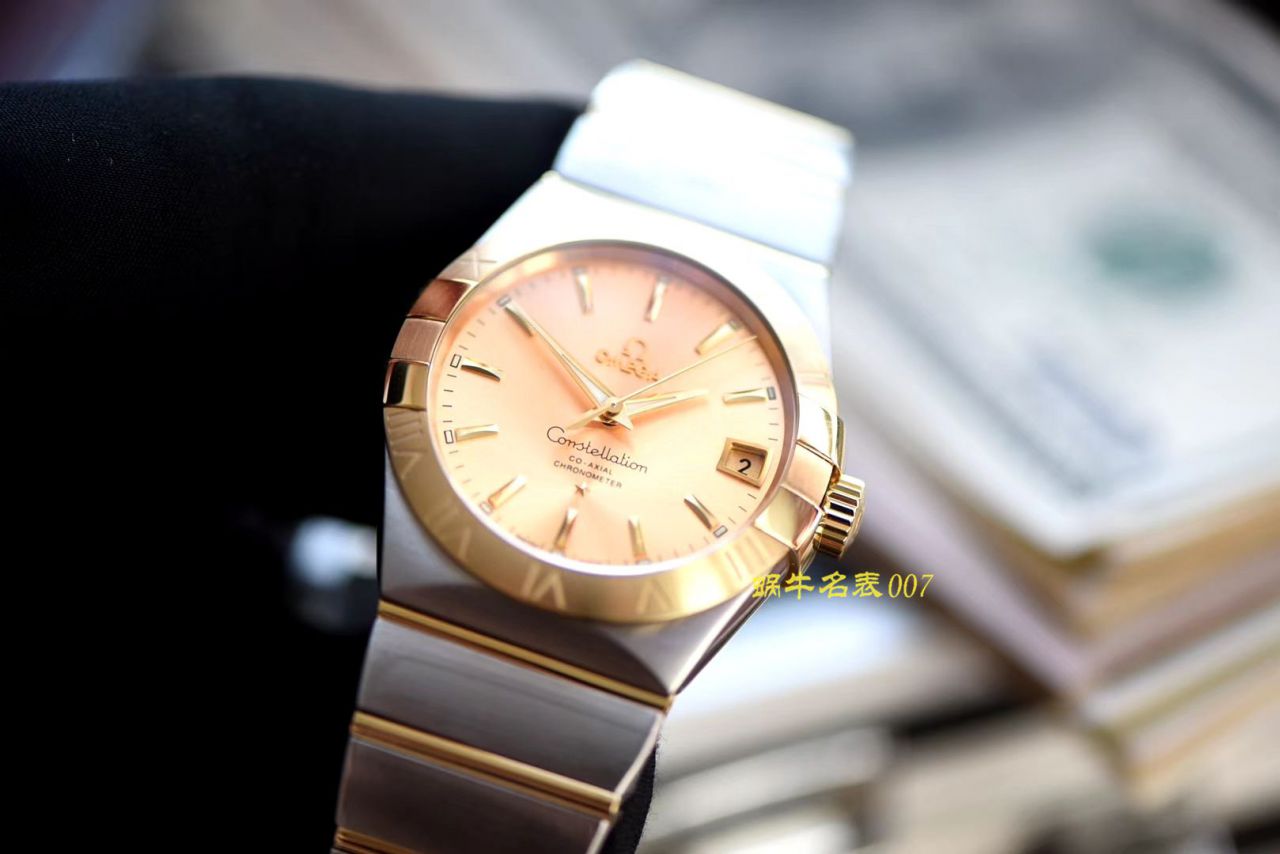 【 Video analysis VS Factory  Constellation 复刻高仿表】OMEGA Constellation 系列123.20.38.21.08.001 wrist watch  / M606