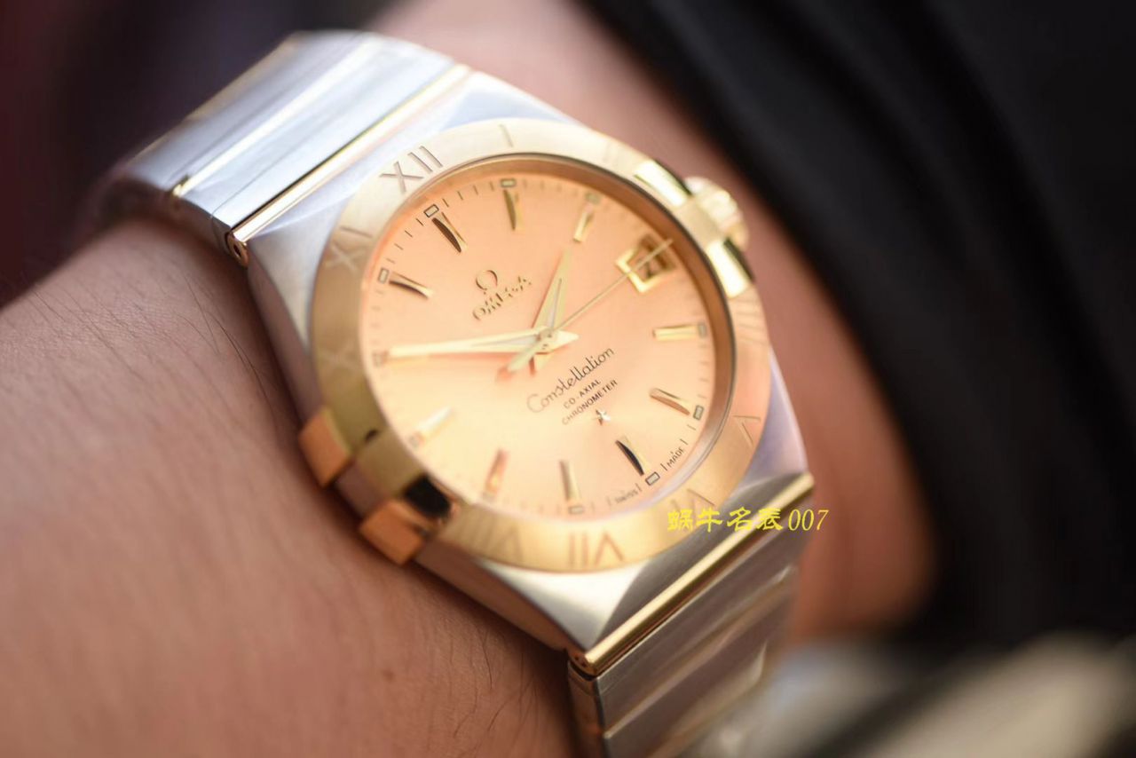 【 Video analysis VS Factory  Constellation 复刻高仿表】OMEGA Constellation 系列123.20.38.21.08.001 wrist watch  / M606