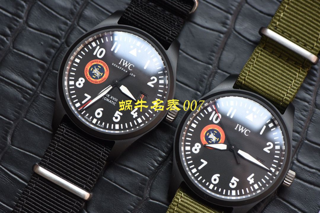 【M+ IWC 复刻手表】IWC萬 國 IW32409 TOPGUN SFTI 高仿海軍空戰部隊飛行員特別紀念腕錶 / M379